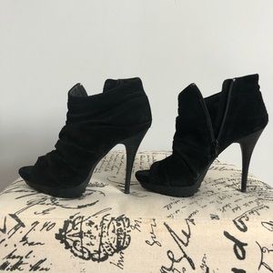 Peep Toe Heel Bootie
